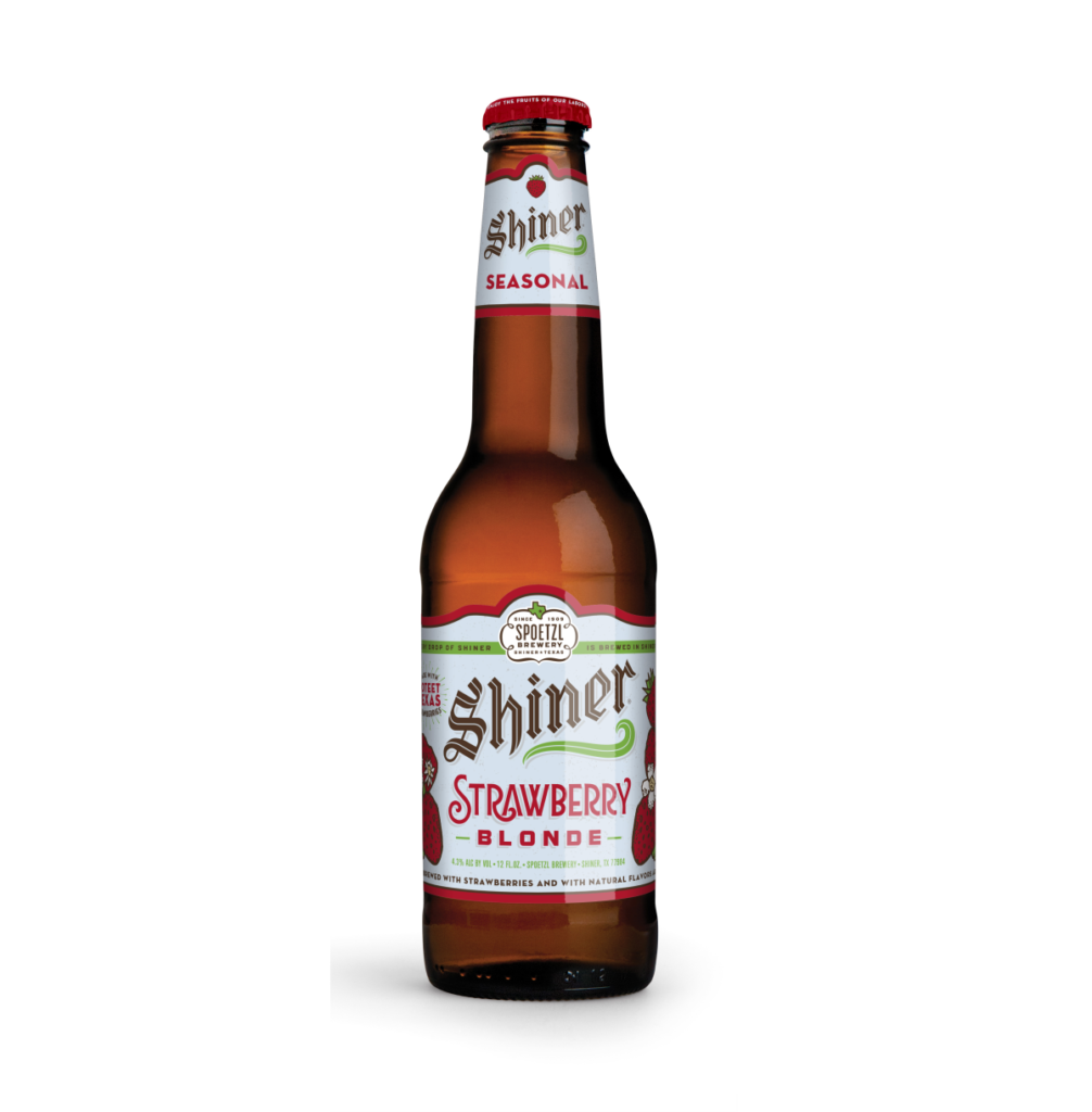 Shiner Strawberry Blonde Finley Beer