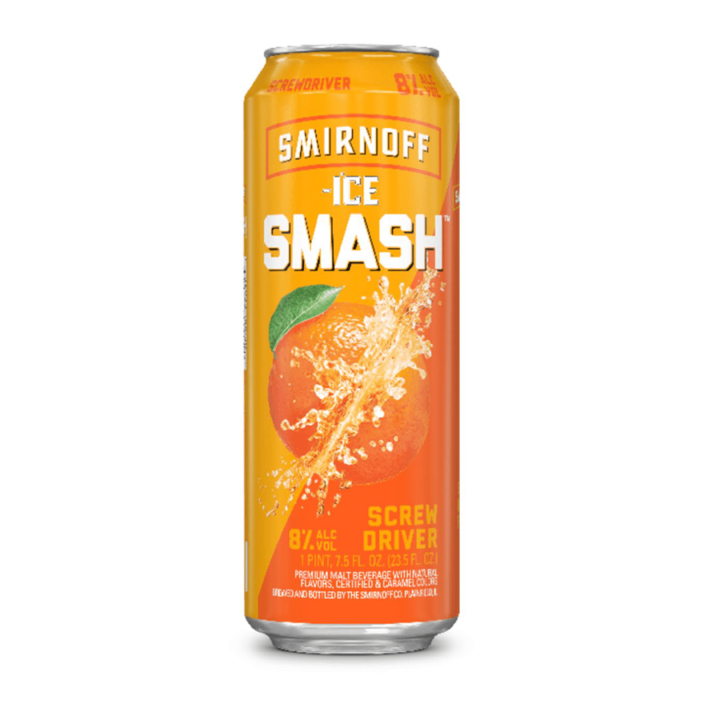 Smirnoff Ice Smash Screwdriver Finley Beer