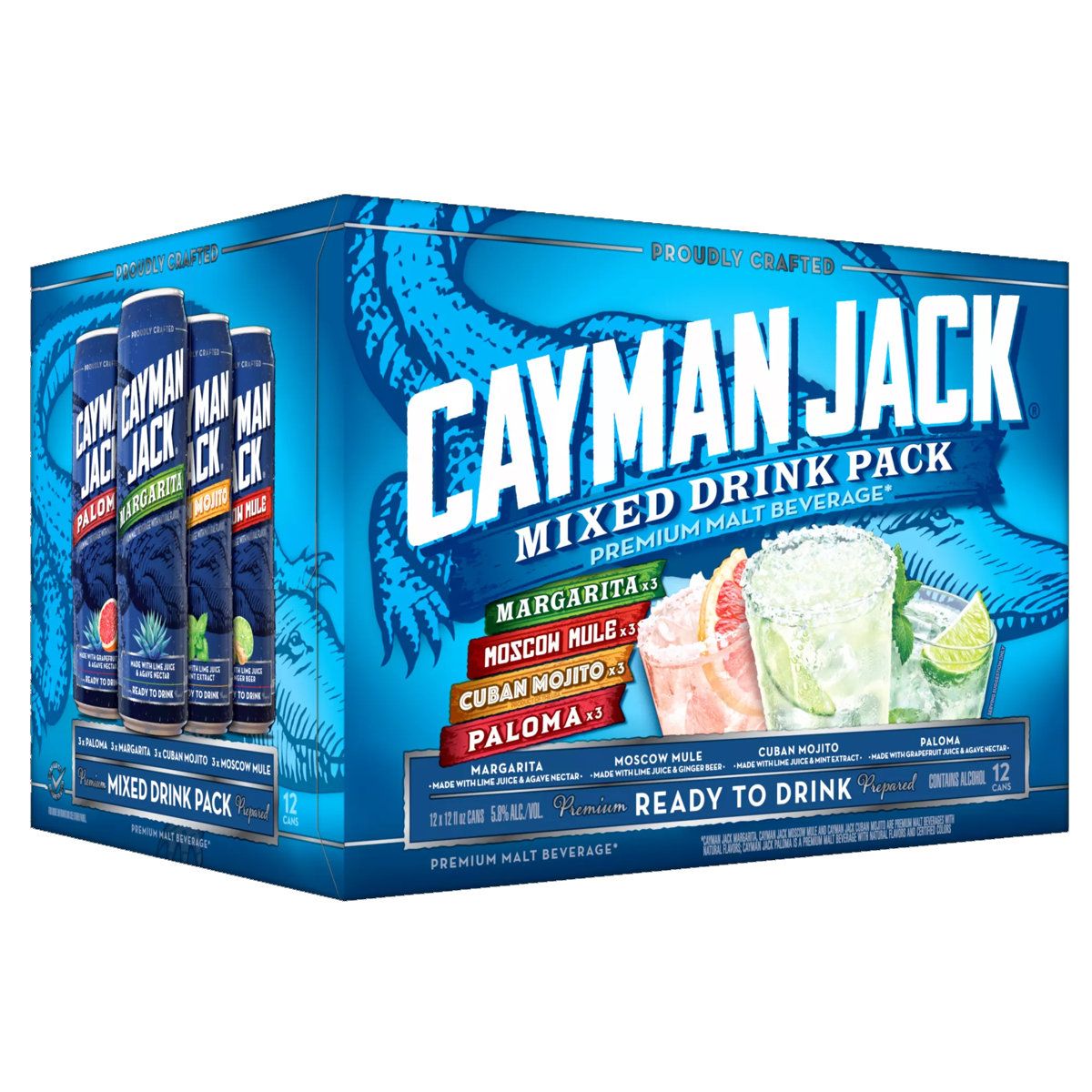 Cayman Jack Mixed Drink Pack - Finley Beer